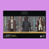 (Pre-Order) Qui-Gon Jinn, Darth Maul, Obi-Wan Kenobi Hasbro Star Wars Black Series The Phantom Menace