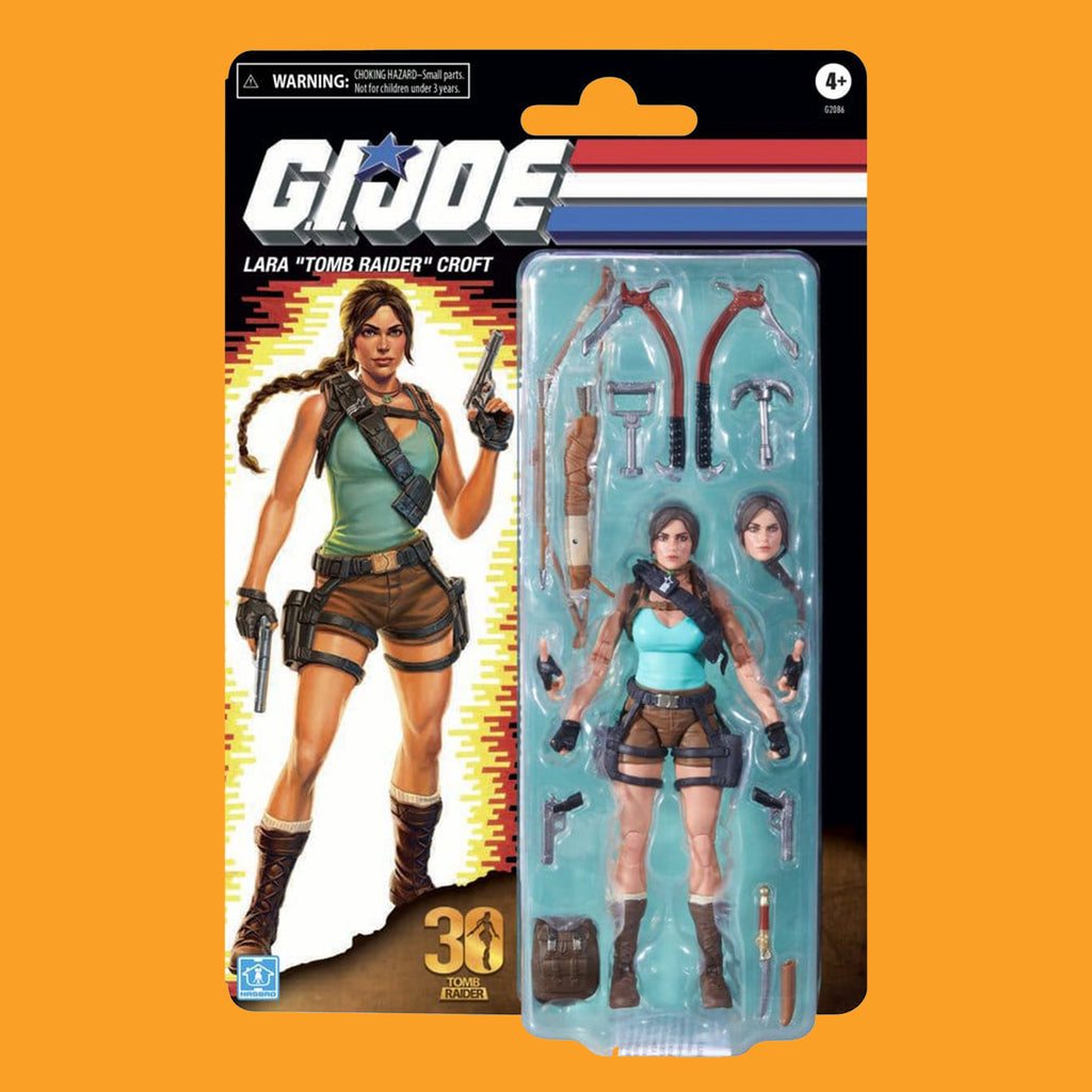 (Pre-Order) Lara Croft  / Tomb Raider X G.I. Joe Classified Series Retro Cardback Collaborative