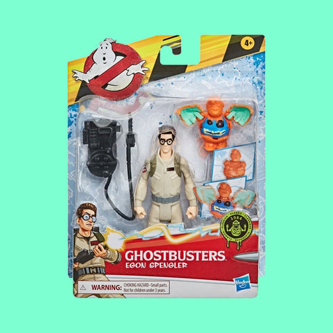 Egon Spengler with Fright Features Hasbro Ghostbusters (1984)