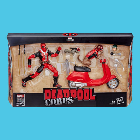 (Pre-Order) Deadpool with Scooter Hasbro Marvel Legends Deadpool Corps