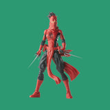 Elektra Natchios Daredevil Actionfigur Hasbro Marvel Legends Retro Spider-Man
