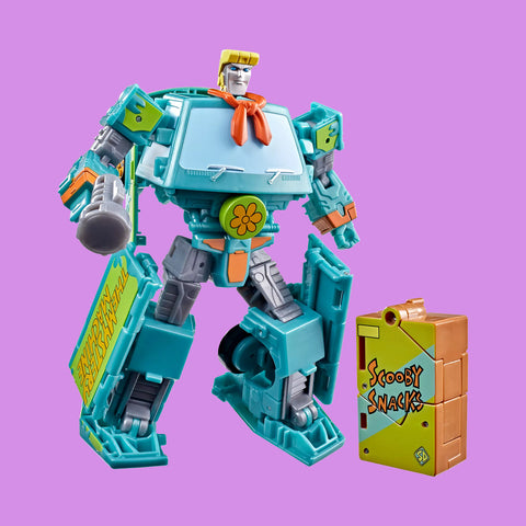 (Pre-Order) Transformers x Scooby-Doo Actionfiguren 2er-Pack Mysterious Prime & Automutt 15 cm Hasbro
