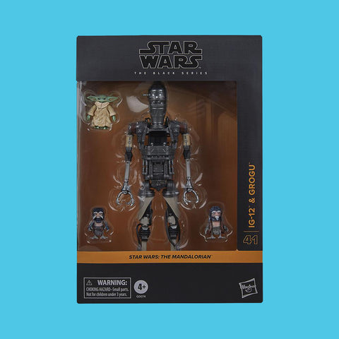 (Pre-Order) IG-12 & Grogu Hasbro Star Wars Black Series The Mandalorian