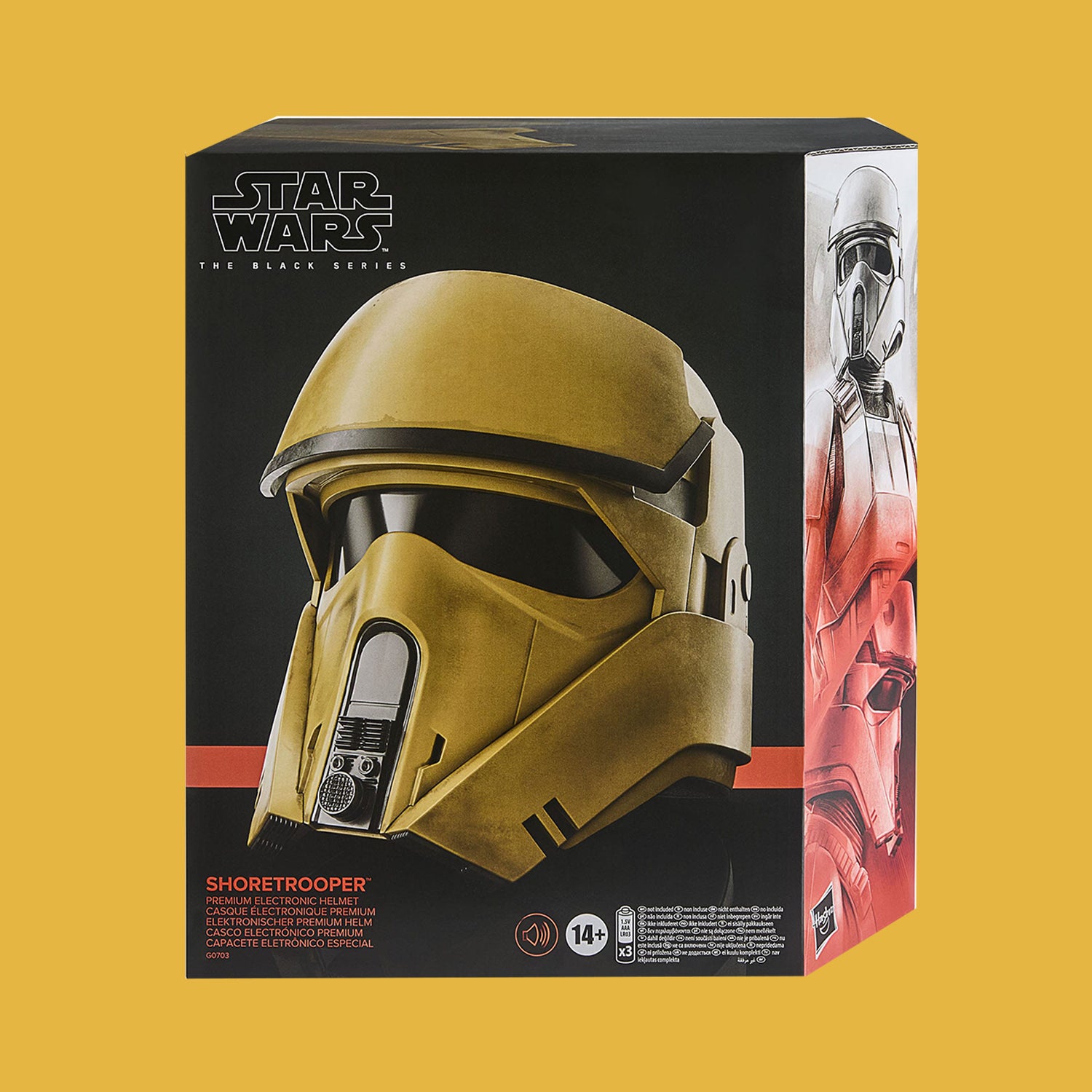 Star Wars The Black Series Imperial Stormtrooper Premium Elektronischer Helm, Rogue One: A Story Rollenspielartikel für Erwachsene, ab 14 Jahren Star Wars The Black Series Imperial Stormtrooper Premium Elektronischer Helm, Rogue One: A Story Rollenspielartikel für Erwachsene, ab 14 Jahren