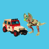 Dilophocon & Autobot JP12 Actionfiguren Set Hasbro Transformers x Jurassic Park