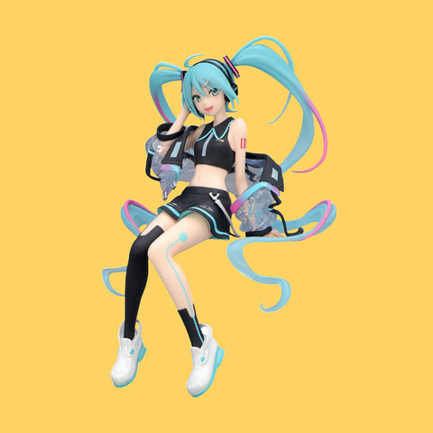 Neon Cyber Hatsune Miku Noodle Stopper PVC Figur Furyu
