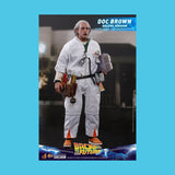 Hot Toys Doc Brown (Deluxe Version) Movie Masterpiece 1/6 Actionfigur Back to the Future