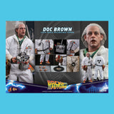 Hot Toys Doc Brown (Deluxe Version) Movie Masterpiece 1/6 Actionfigur Back to the Future