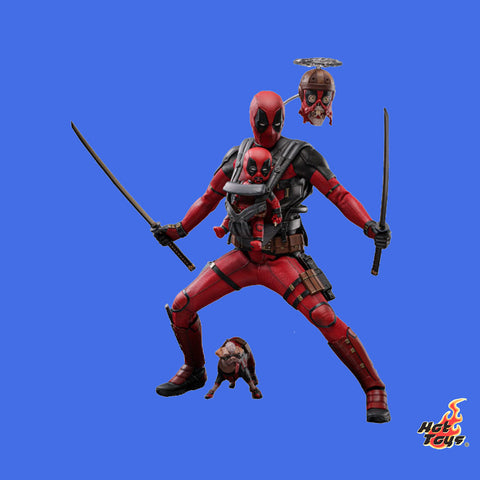 (Pre-Order) Hot Toys Deadpool 1/6 Actionfigur Marvel Deadpool & Wolverine