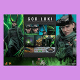(Pre-Order) Hot Toys God Loki 1/6 Actionfigur Marvel