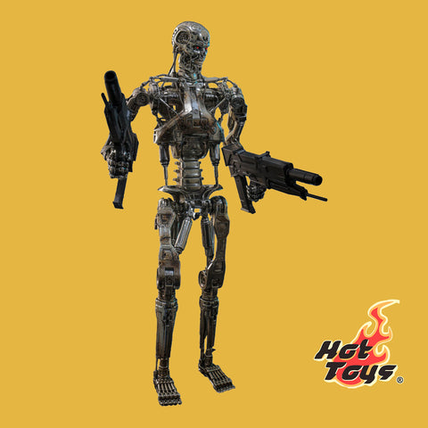 (Pre-Order) Endoskelett (Battle Damaged Version) Die Cast Actionfigur 1/6 Hot Toys Terminator 2