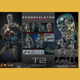 (Pre-Order) Endoskelett (Battle Damaged Version) Die Cast Actionfigur 1/6 Hot Toys Terminator 2
