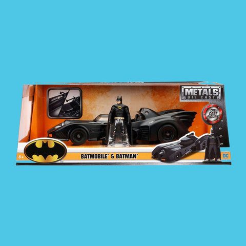 Batmobil & Batman 1989 die Cast Jada Toys Batman