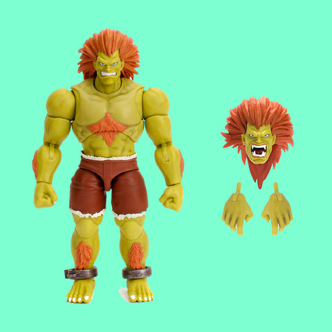 Blanka Actionfigur Jada Toys Ultra Street Fighter II