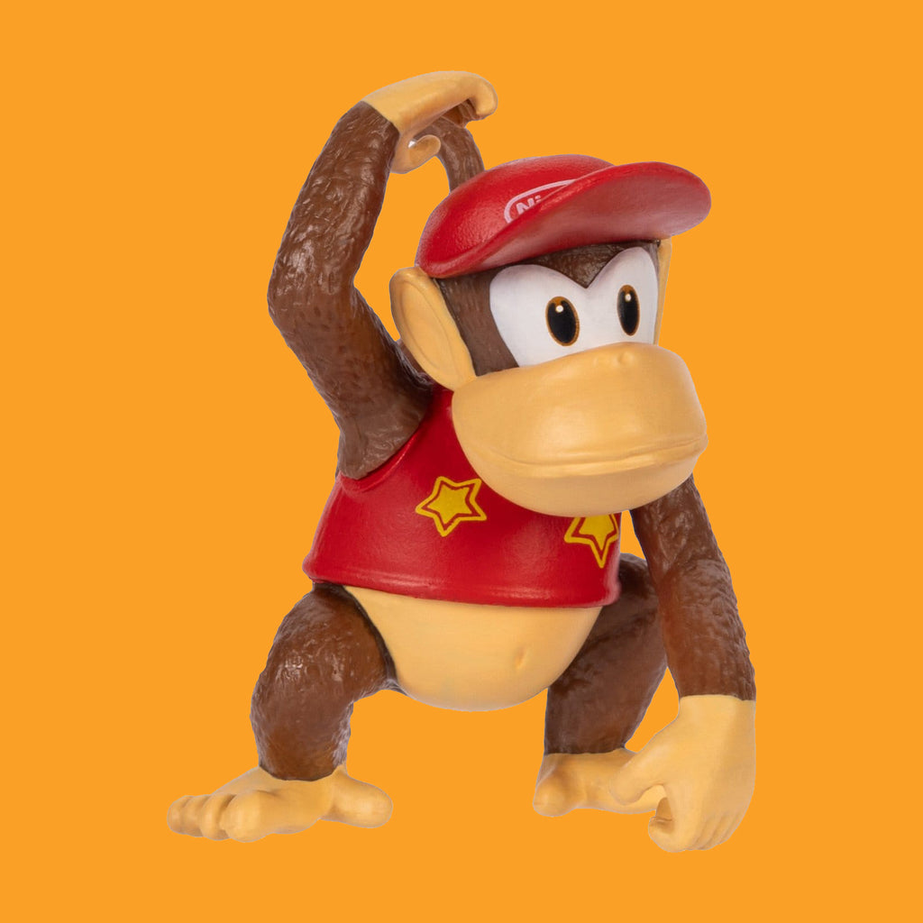 Diddy Kong 6cm Actionfigur World of Nintendo