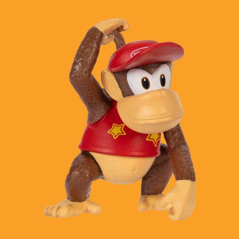 Diddy Kong 6cm Actionfigur World of Nintendo