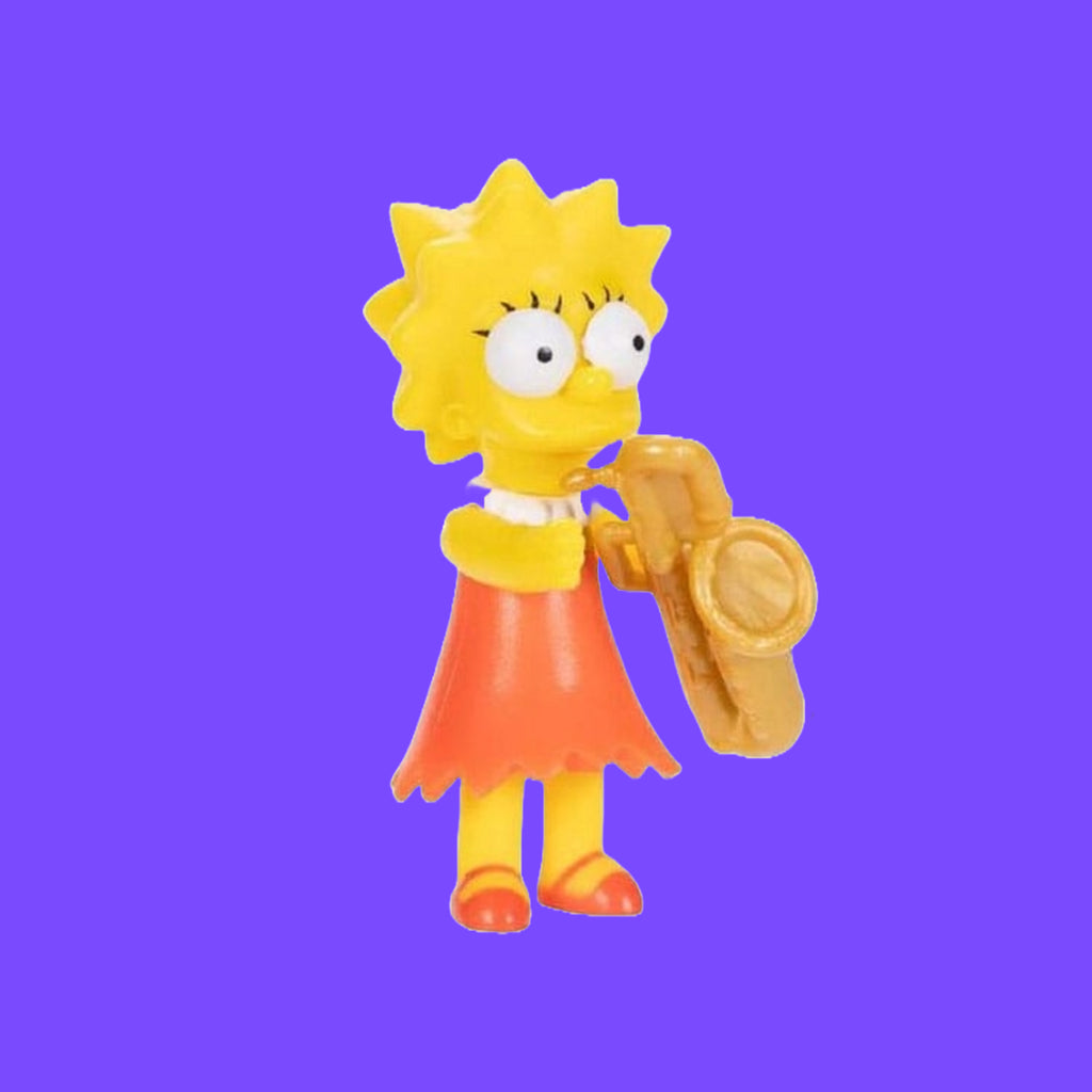 Lisa Simpson Minifigur 6cm Jakks Pacific Die Simpsons