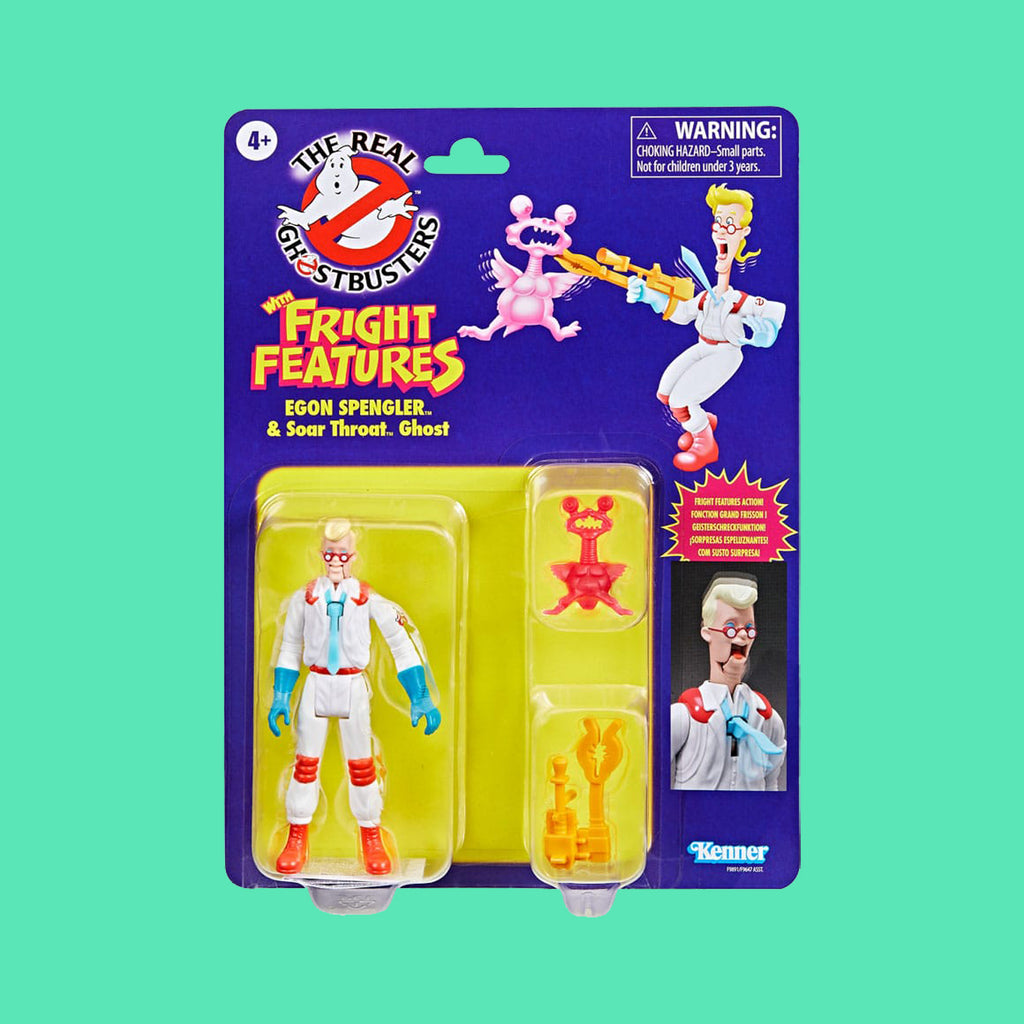 (Pre-Order) Egon Spengler with Fright Features Hasbro The Real Ghostbusters (Kenner Classics)