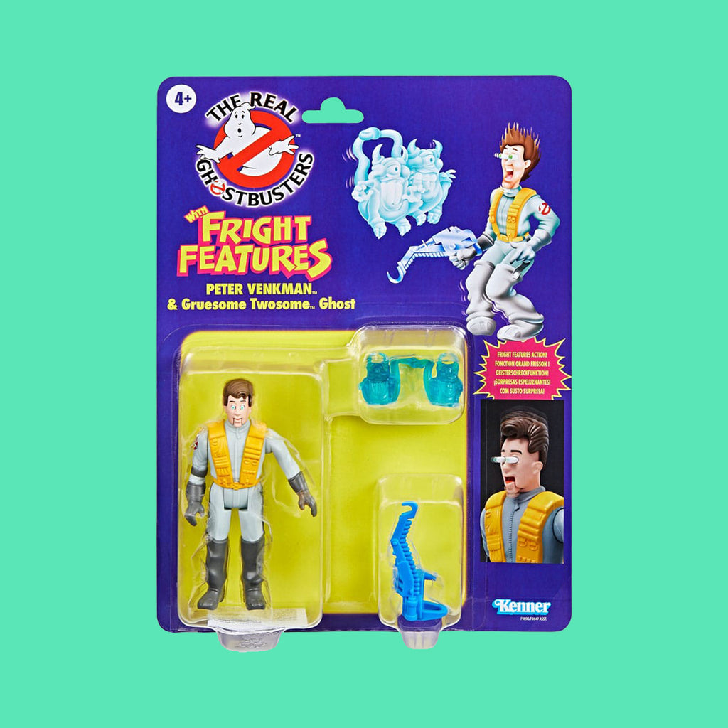 (Pre-Order) Peter Venkman with Fright Features Hasbro The Real Ghostbusters (Kenner Classics)