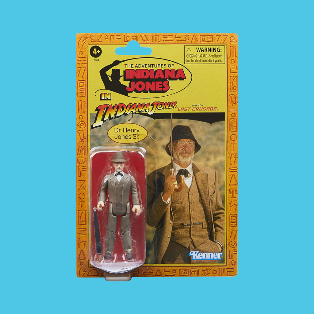 Dr. Henry Jones Sr. Actionfigur Hasbro Retro Collection Indiana Jones Der letzte Kreuzzug