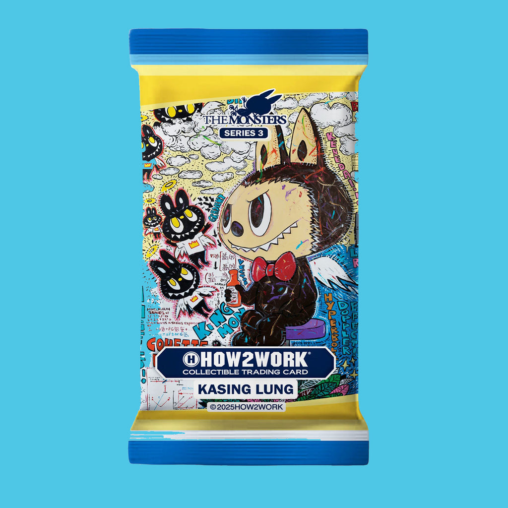 How2work Labubu Collectible Chrome Trading Cards The Monsters