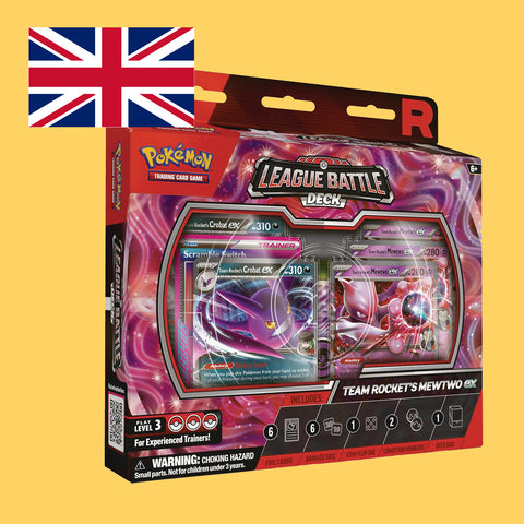 Team Rocket's Mewtwo ex League Battle Deck Pokémon Sammelkartenspiel (englisch)
