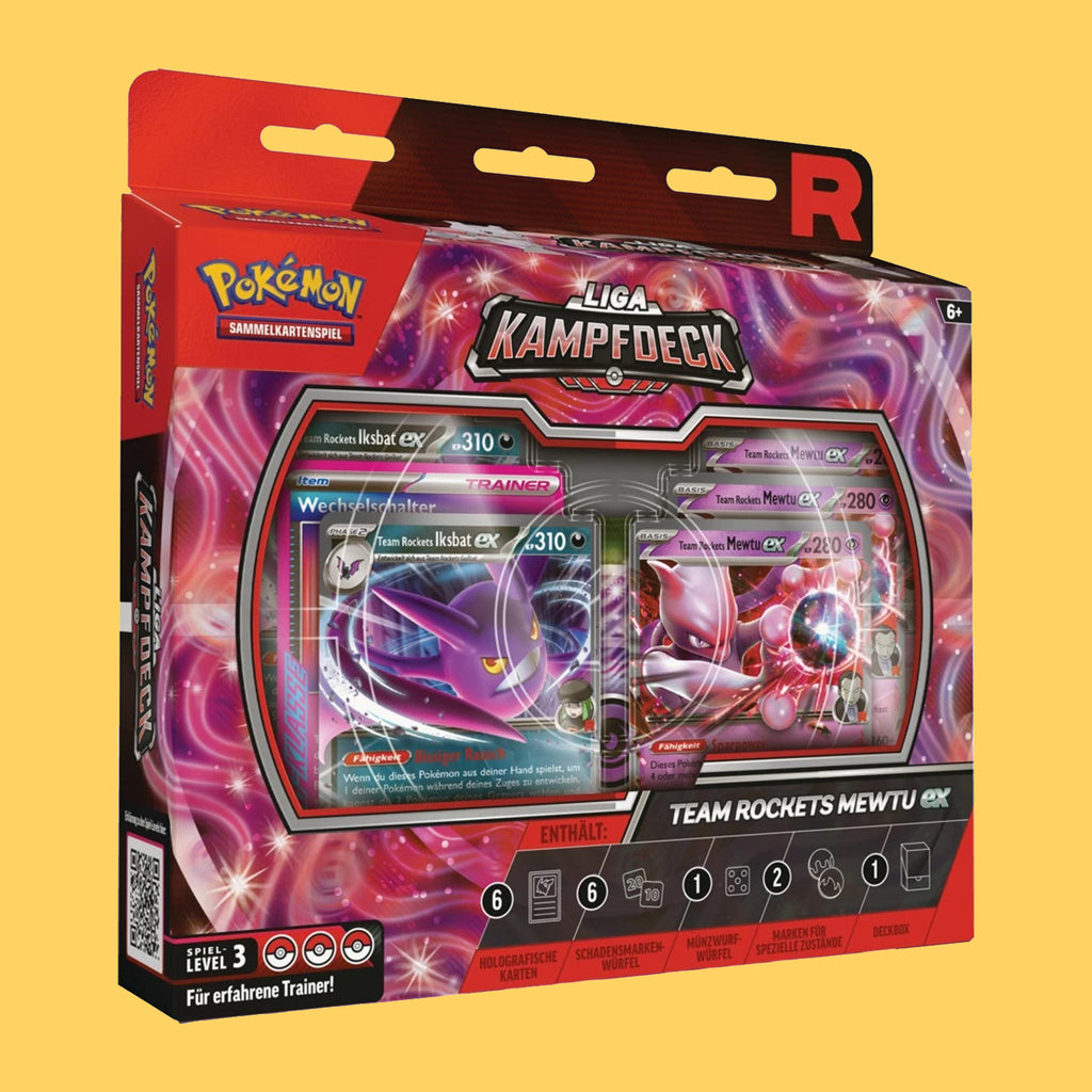 Team Rocket's Mewtu ex Liga Kampfdeck Pokémon Sammelkartenspiel (deutsch)