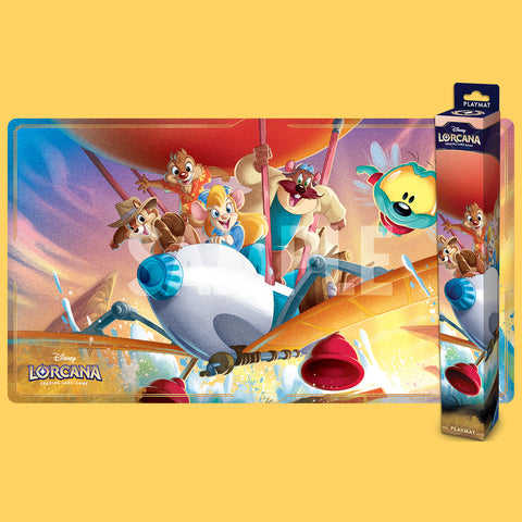 (Pre-Order) Disney Lorcana Domäne von Dschafar Spielmatte Chip & Chap