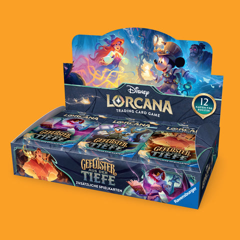 (Pre-Order) Disney Lorcana Geflüster aus der Tiefe Booster Display (sealed)