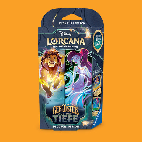 (Pre-Order) Disney Lorcana Geflüster aus der Tiefe Starter Deck Meg