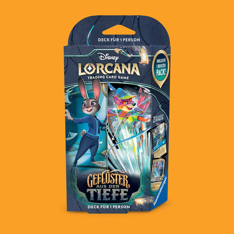 (Pre-Order) Disney Lorcana Geflüster aus der Tiefe Starter Deck Robin Hood