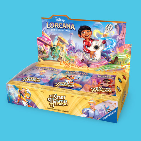 (Pre-Order) Display (sealed) "Die Stadt Hyperia" Lorcana Ravensburger (deutsch)