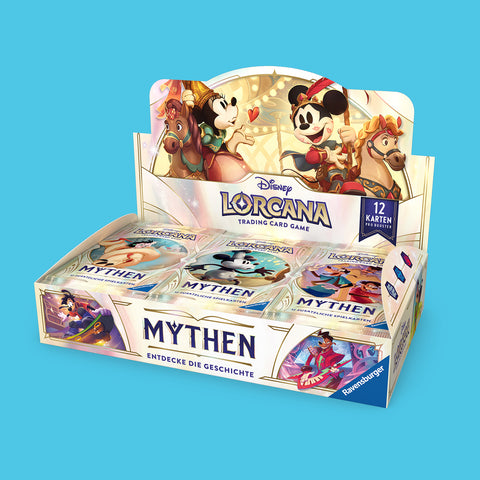 (Pre-Order) Disney Lorcana Mythen Booster Display (deutsch)