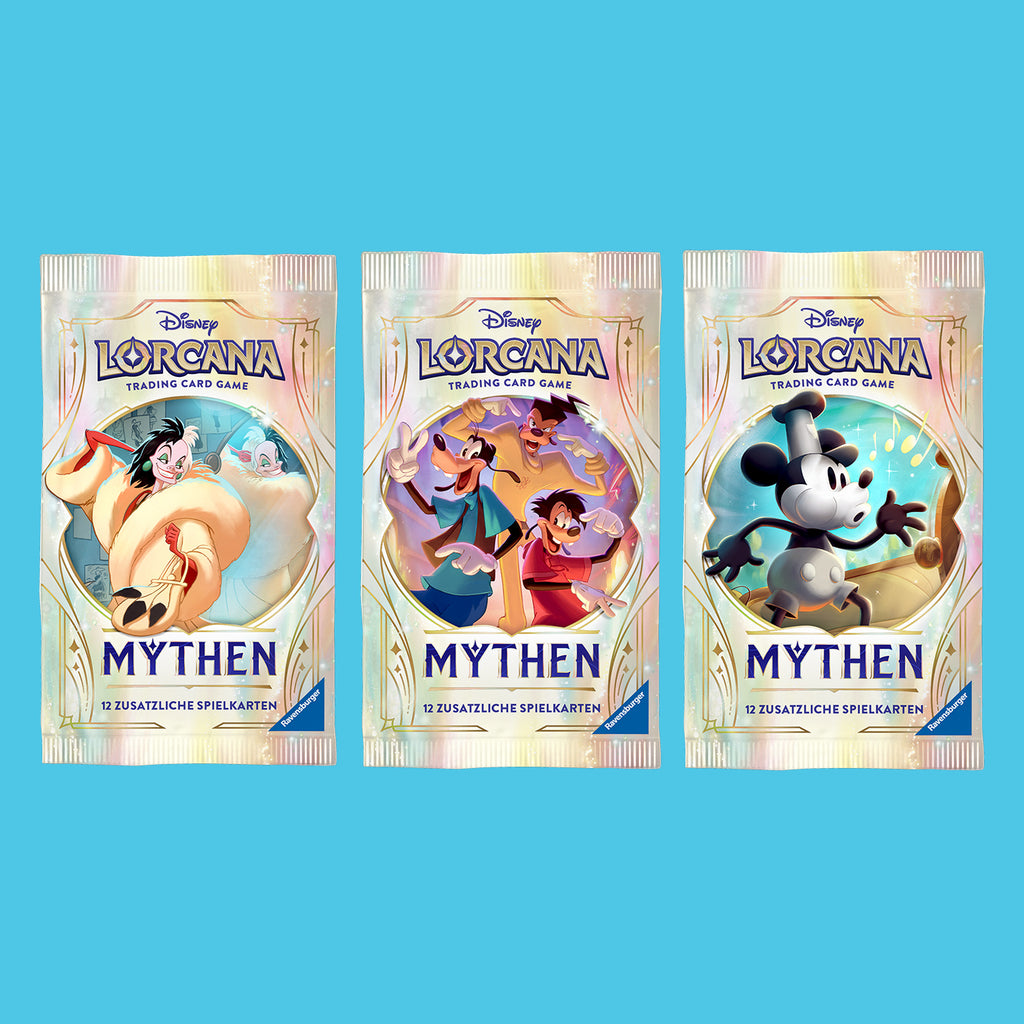 (Pre-Order) Disney Lorcana Mythen Booster einzeln (deutsch)