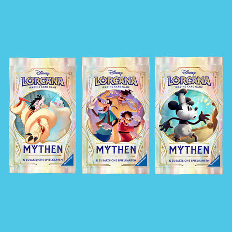 (Pre-Order) Disney Lorcana Mythen Booster einzeln (deutsch)