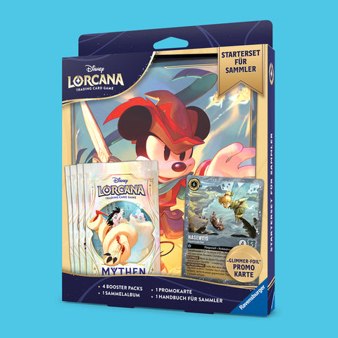 (Pre-Order) Disney Lorcana Mythen Starterset für Sammler (deutsch)