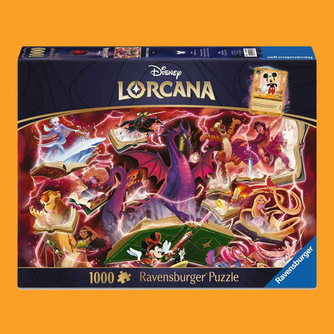 Disney Lorcana Puzzle Glimmers of the Realm: Ruby (1000 Teile)