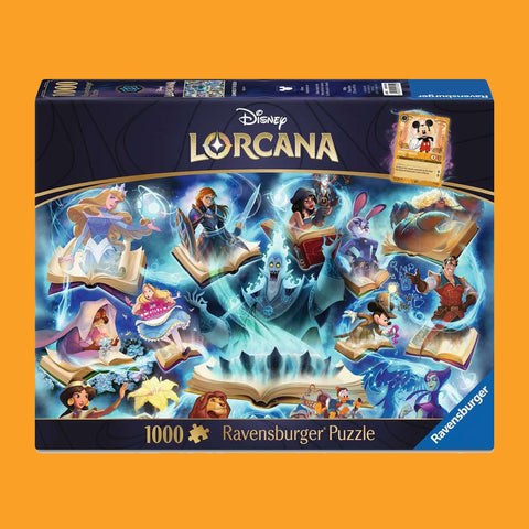 Disney Lorcana Puzzle Glimmers of the Realm: Sapphire (1000 Teile)