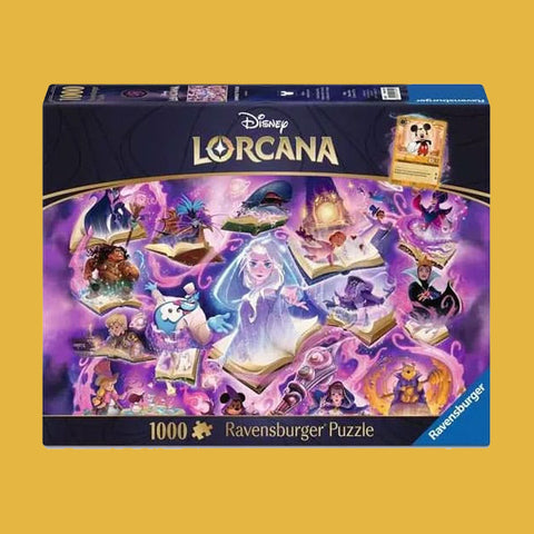 Disney Lorcana Puzzle Glimmers of the Realm: Amethyst (1000 Teile)