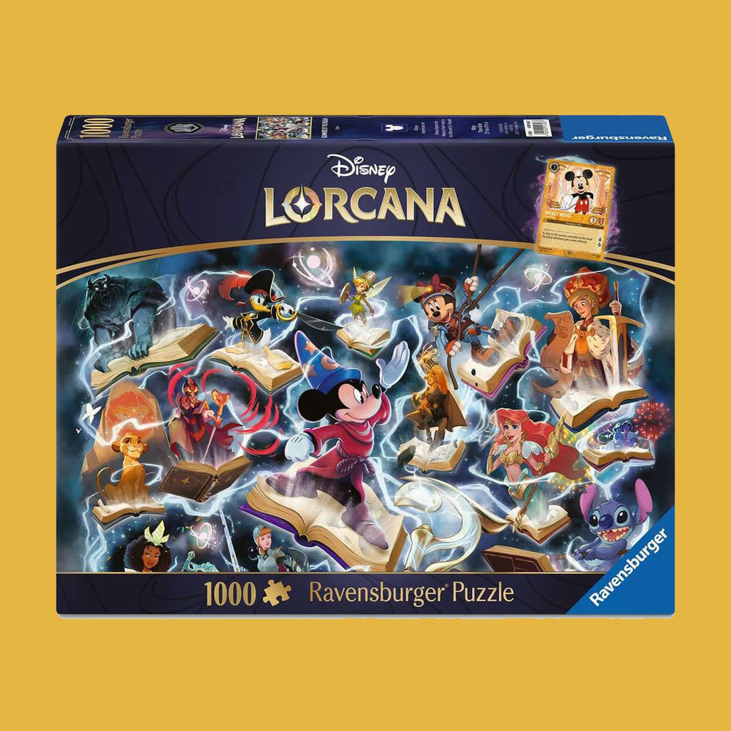 Disney Lorcana Puzzle Glimmers of the Realm: Steel (1000 Teile)