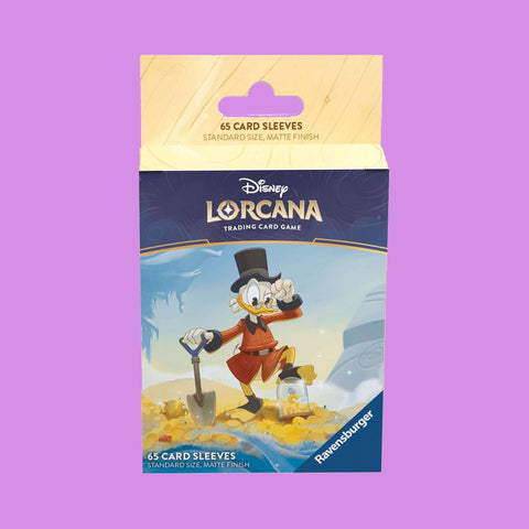Disney Lorcana Die Tintenlande Sleeves / Kartenhüllen Dagobert Duck