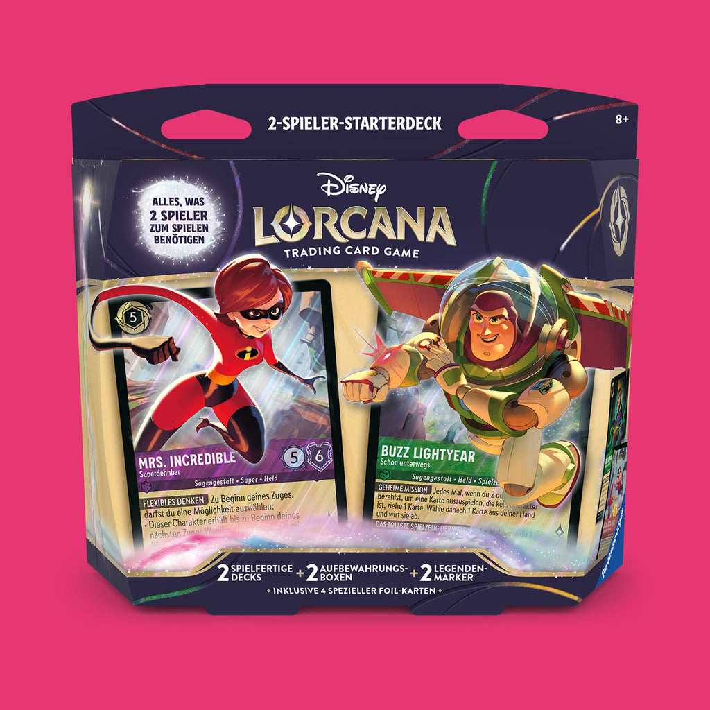 (Pre-Order) Disney Lorcana 2-Spieler-Starterdeck