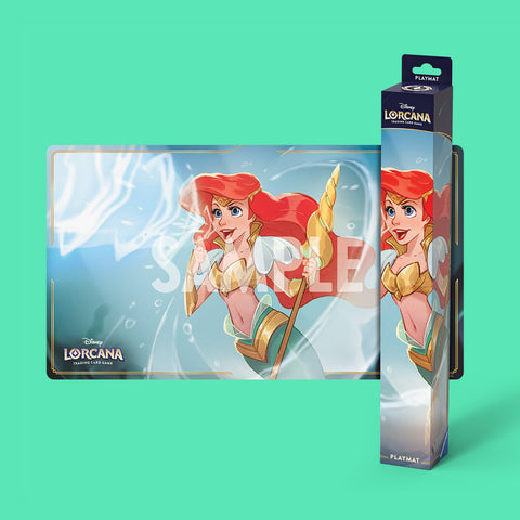 (Pre-Order) Disney Lorcana Winterzauber Spielmatte Arielle