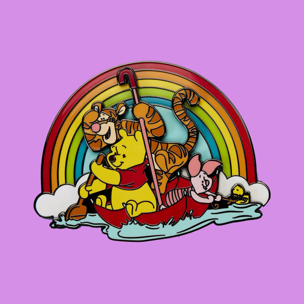Winnie Pooh Rainy Day Pin Loungefly Disney
