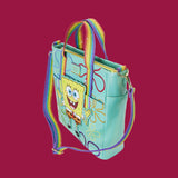 Spongebob Convertible Tote Bag Loungefly Nickelodeon
