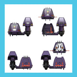 (Pre-Order) SSC (Stealth Submarine Cycle) (Fahrzeug mit Actionfigur) The Loyal Subjects M.A.S.K. Wave 2