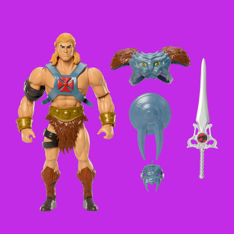 (Pre-Order) He-Man Actionfigur Mattel Masters of the Universe X ThunderCats