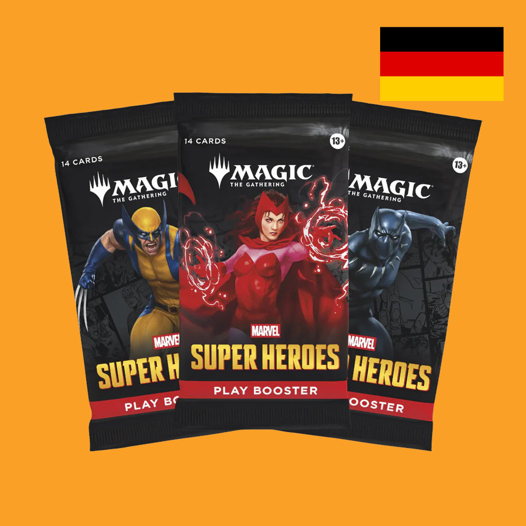 (Pre-Order) Marvel Super Heroes Play Booster einzeln - Magic The Gathering (deutsch)