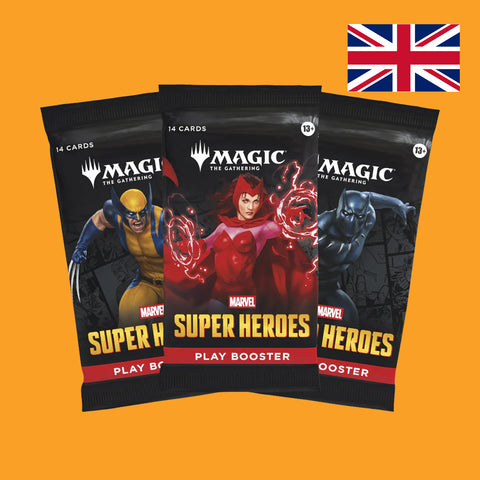 (Pre-Order) Marvel Super Heroes Play Booster einzeln - Magic The Gathering (englisch)