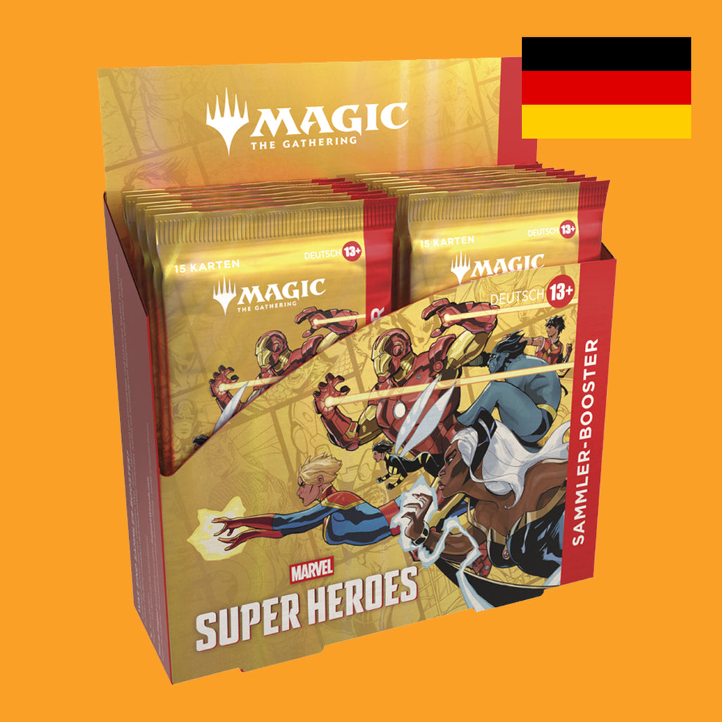 (Pre-Order) Marvel Super Heroes Sammler-Booster Display (sealed) - Magic The Gathering (deutsch)